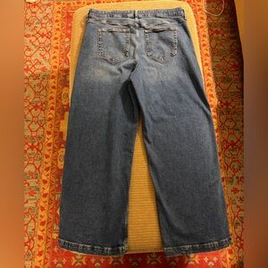 GAP Curvy High Rise Blue Jeans     Size 35/20 - Regular length, dark indigo